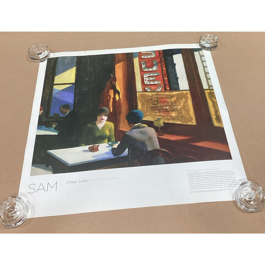 Edward Hopper - Sam - Chop Suey Poster - 24x23.5”