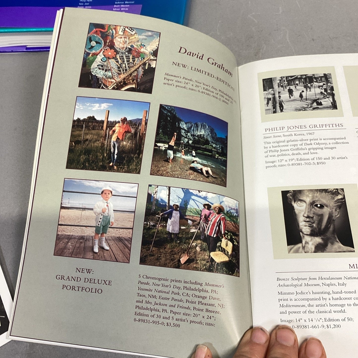 Master Photographs from PFA Exhibitions 1959-67, 2 Post Cards & Ltd Ed Portfolio
