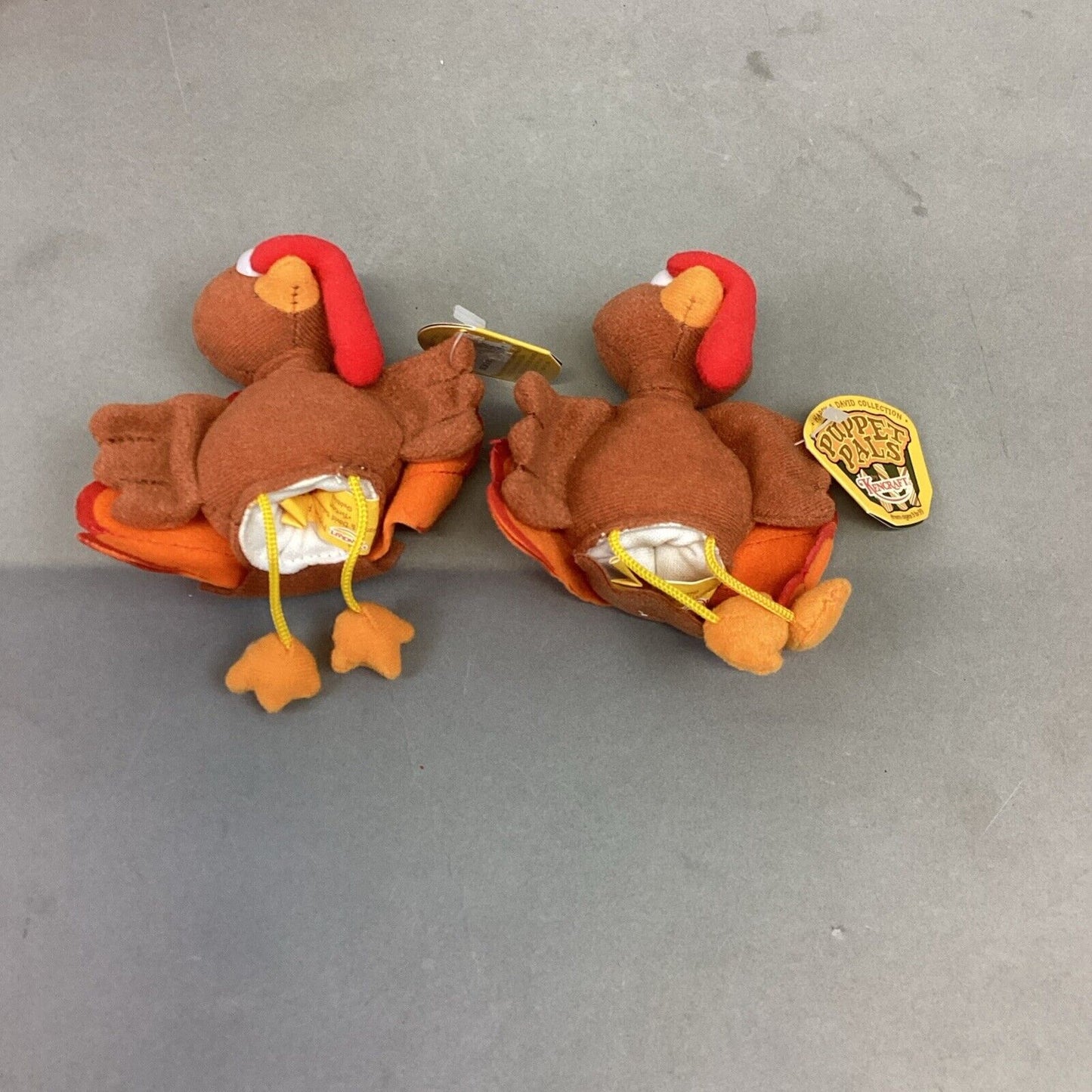 Lot Of 9 Turkey Thanksgiving Decor - Plaque, Shelf Sitter, 2 Puppets, 2 Plushes