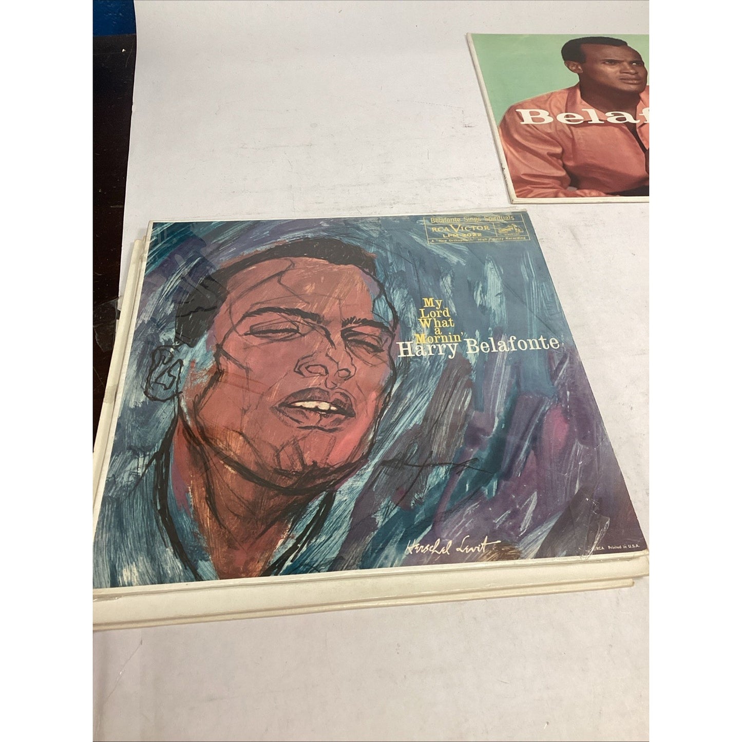 Lot Of 4 Harry Belafonte Vinyl Records