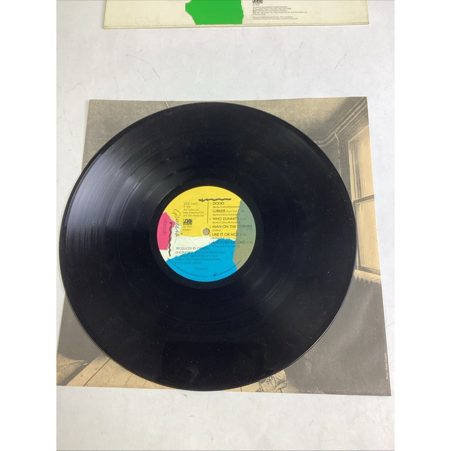 Genesis - Abacab Vinyl Record - 1981