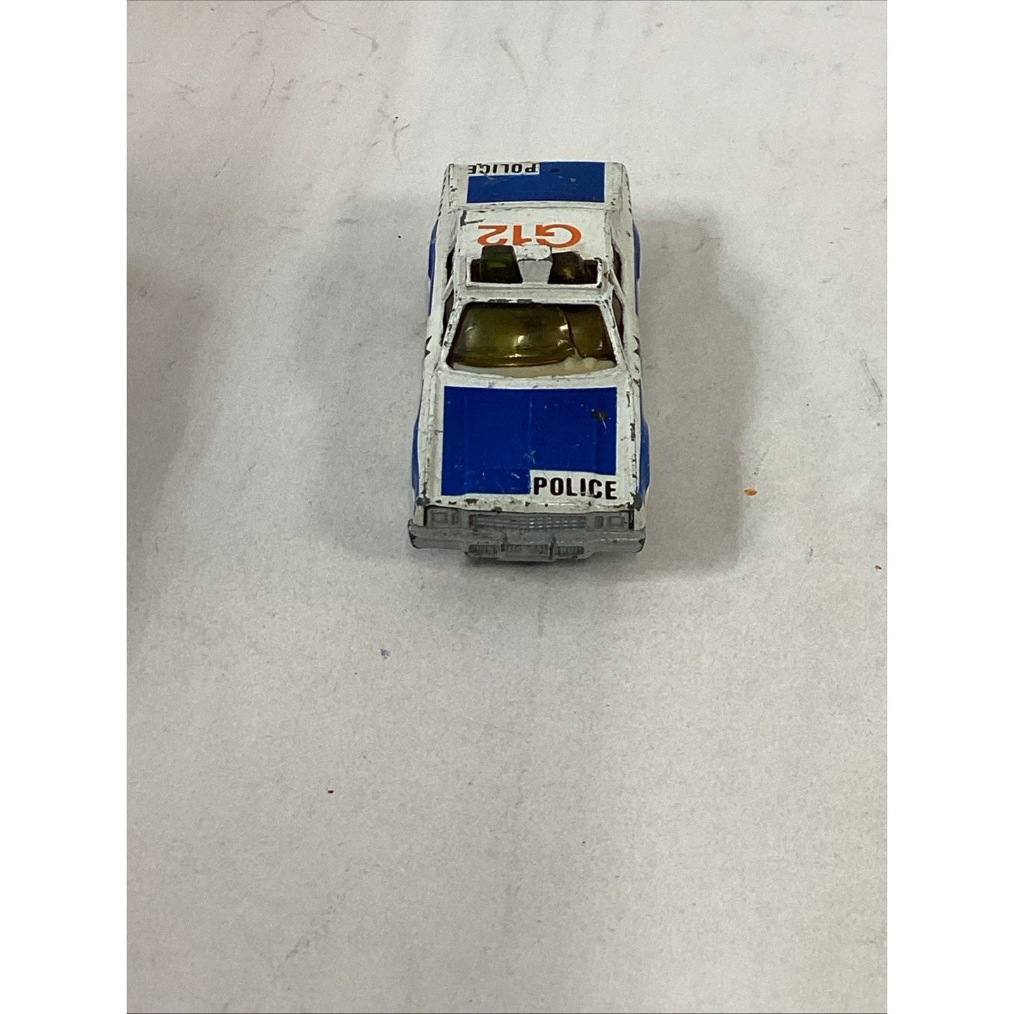 1979 Matchbox Superfast #10 Plymouth Gran Grand Fury Police G12 Vintage Police