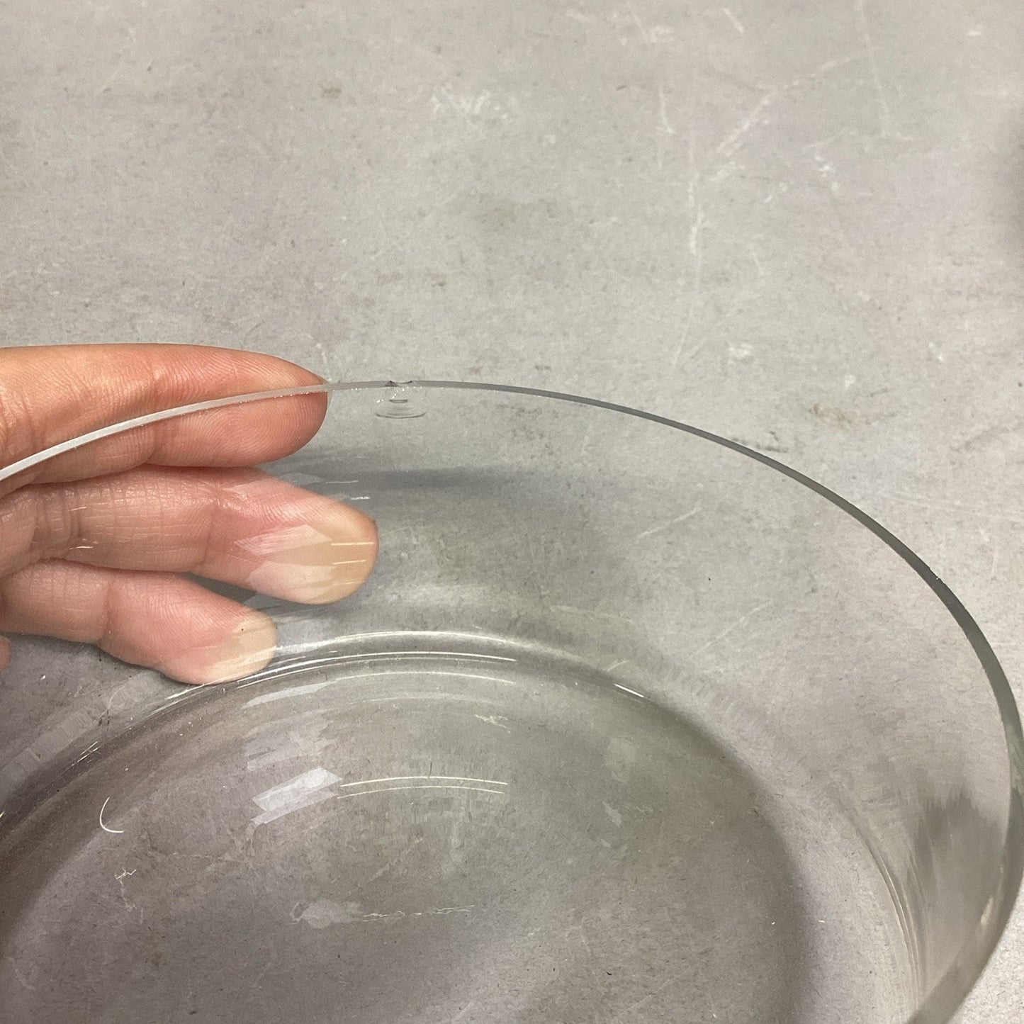 Set Of 6 Glass Bowls For Floating Candles/Flowers Or For Candy/Nuts