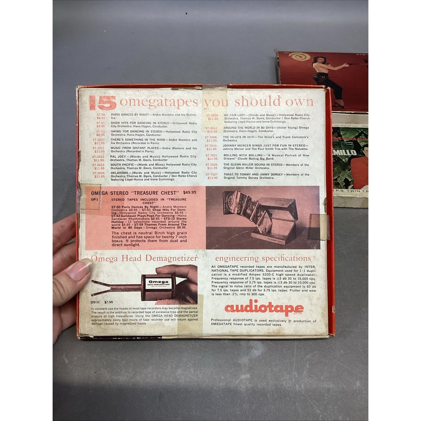 Pops In Stereo, High Noon, Groucho Marx, Pepe, George Mitchell Tape Reels