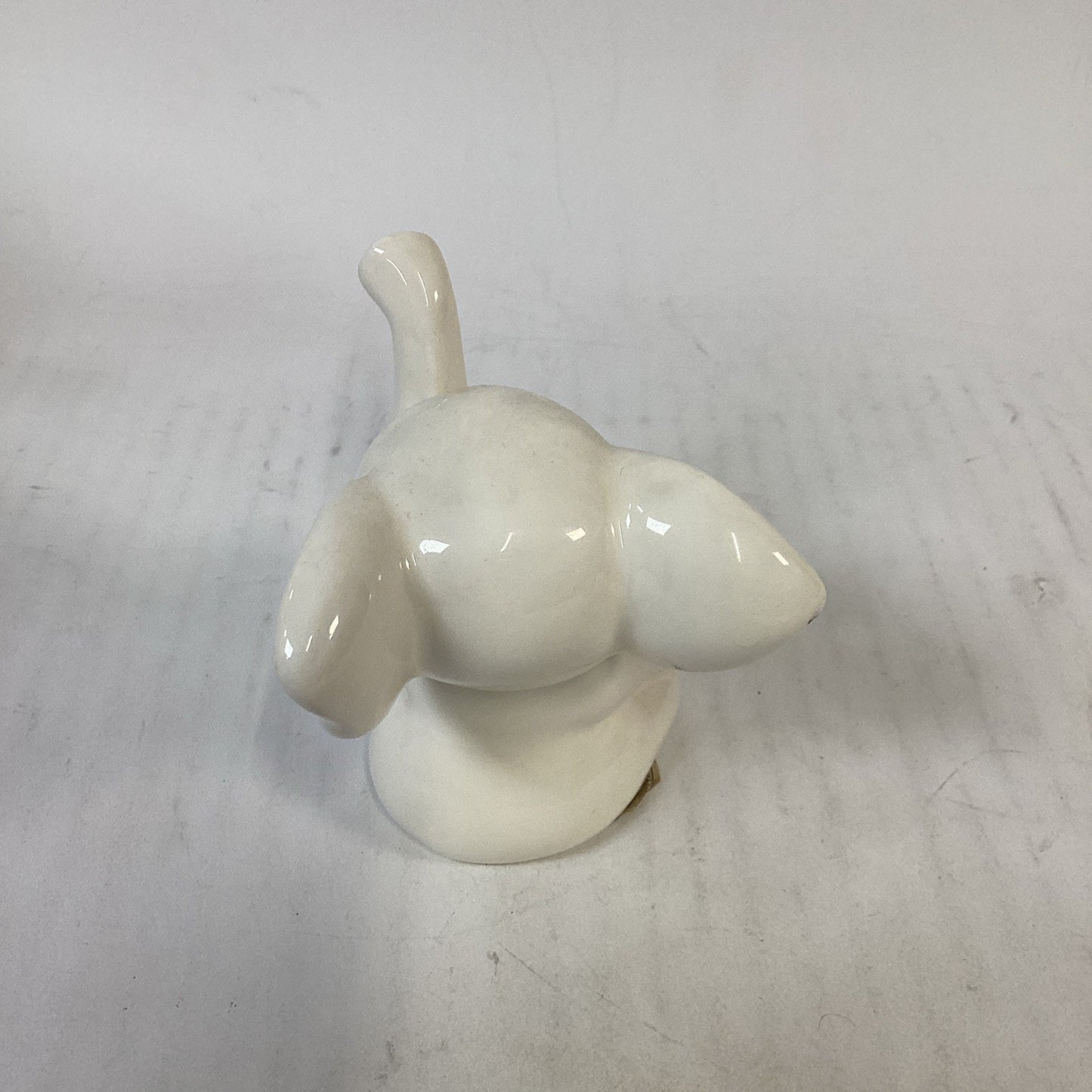 Lot of 3 Elephants - Candle, Figurine And Pin