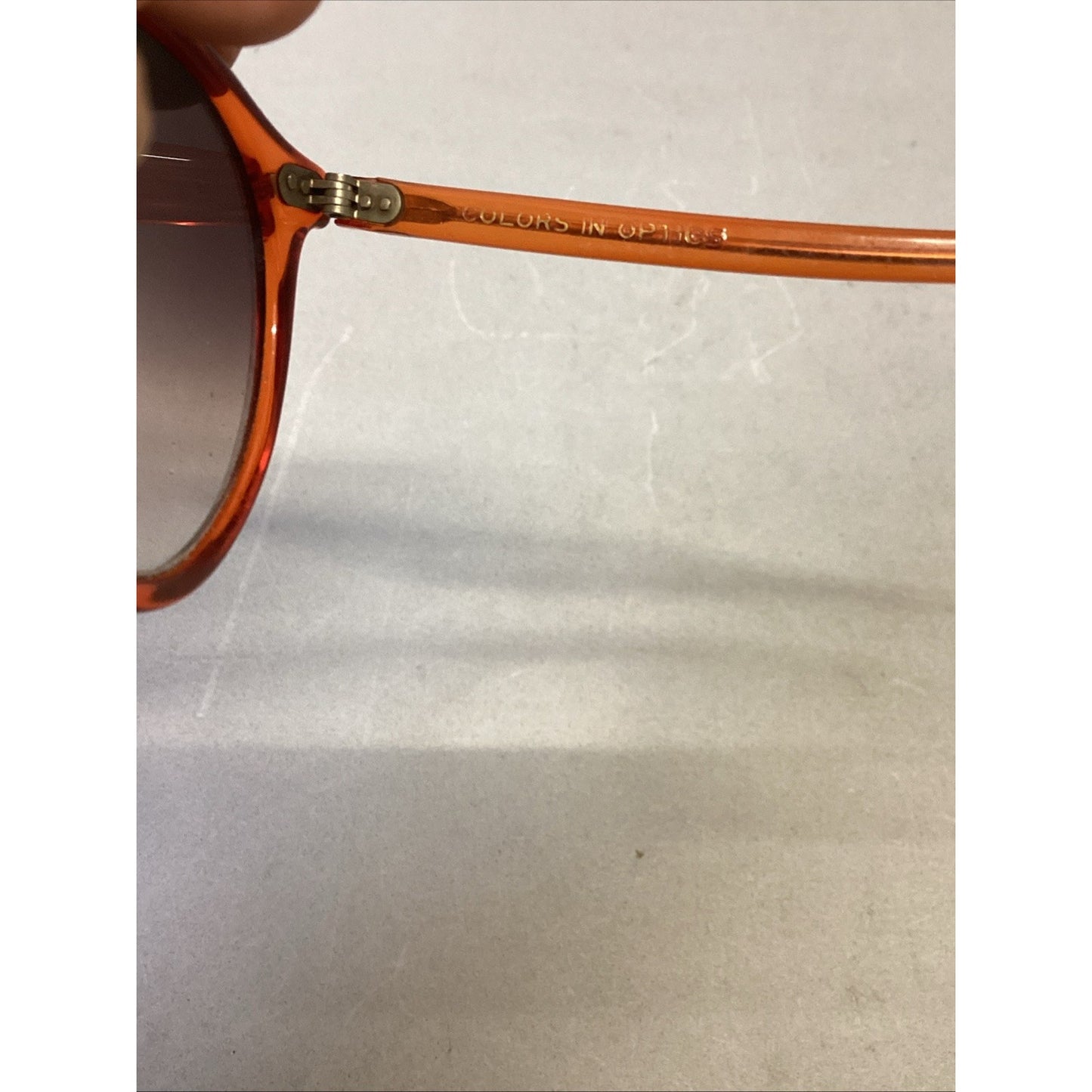 Colors In Optics Women’s Burnt Orange Plastic Sunglasses