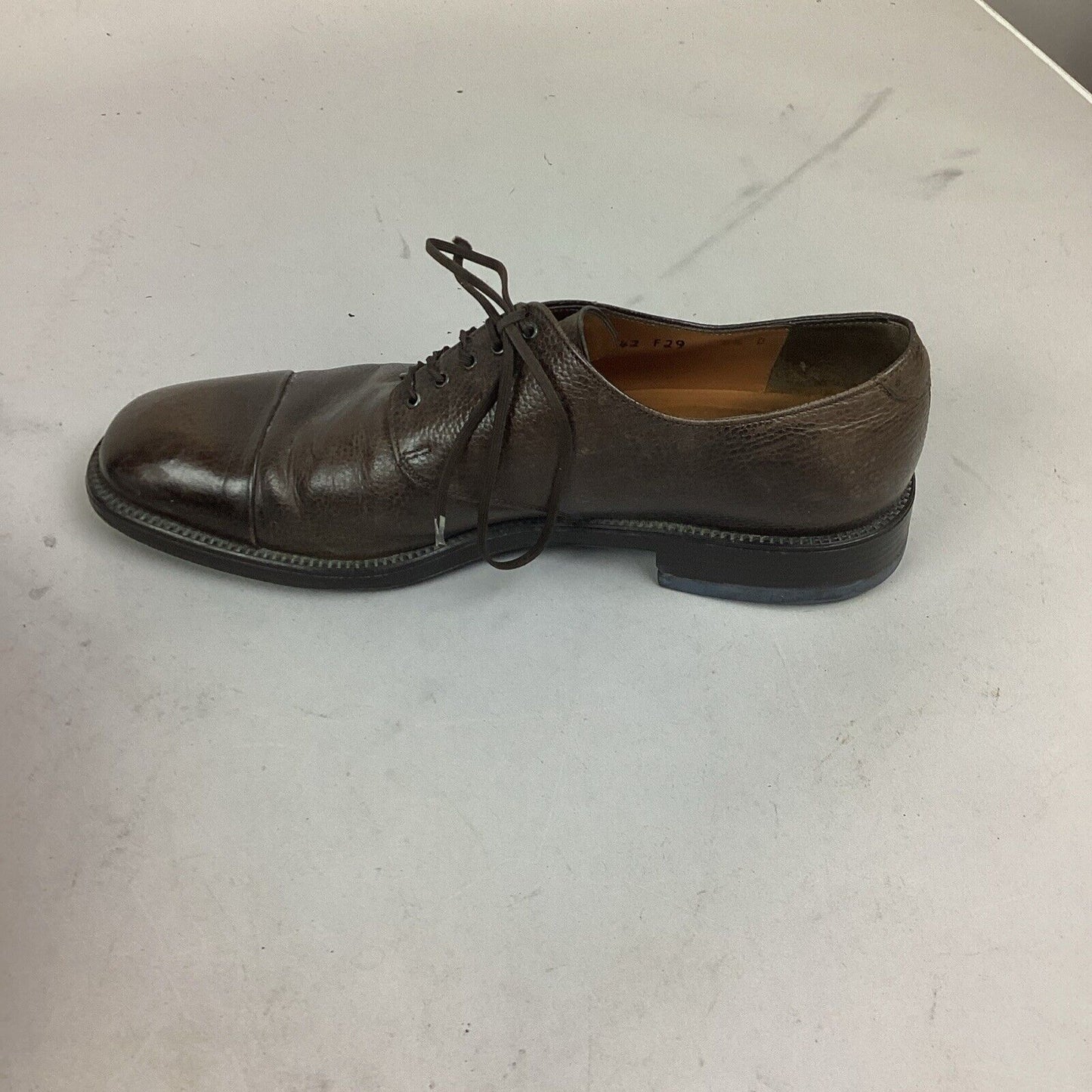 Salvatore Ferragamo Men’s Brown Dress Shoes - Size 8.5