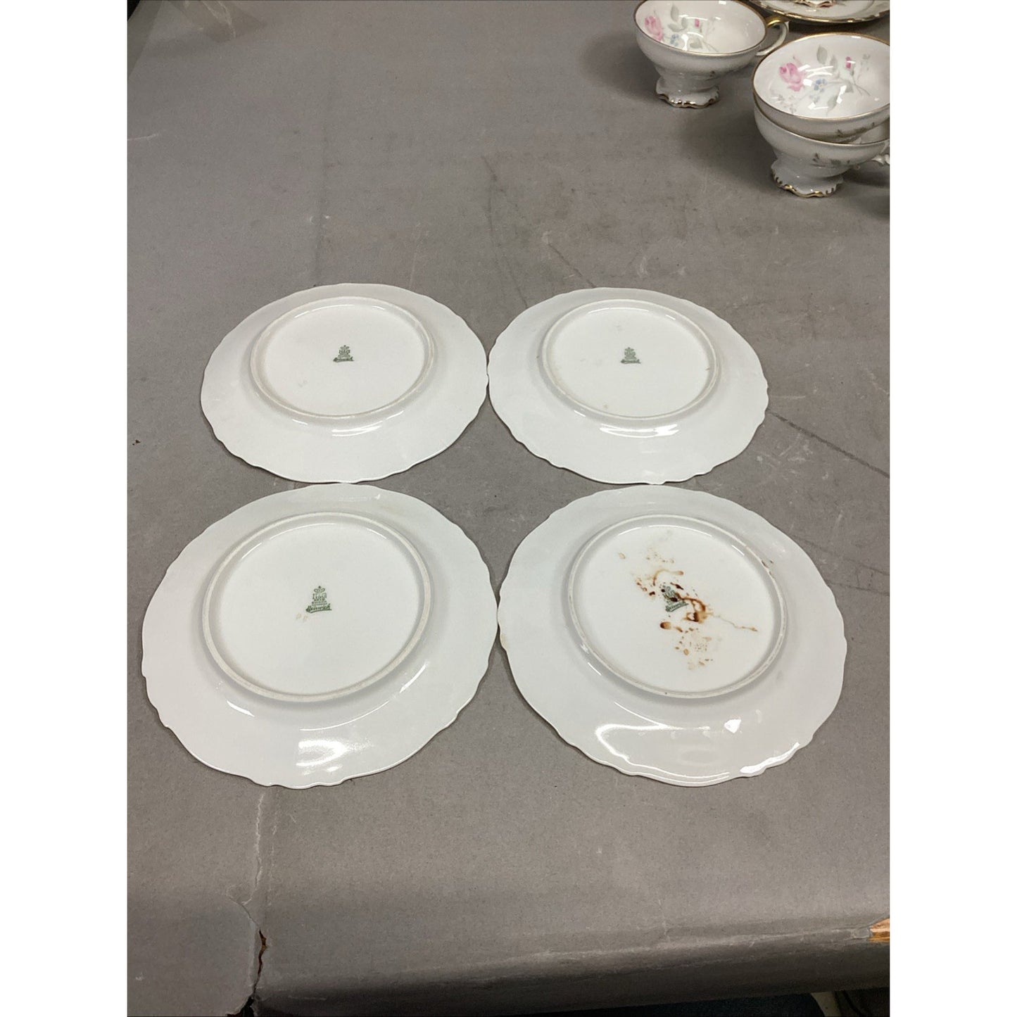 Set Of 30 Pink Floral H&Co Selb Bavaria Germany Heinrich Cup/Saucer/Bowls + More