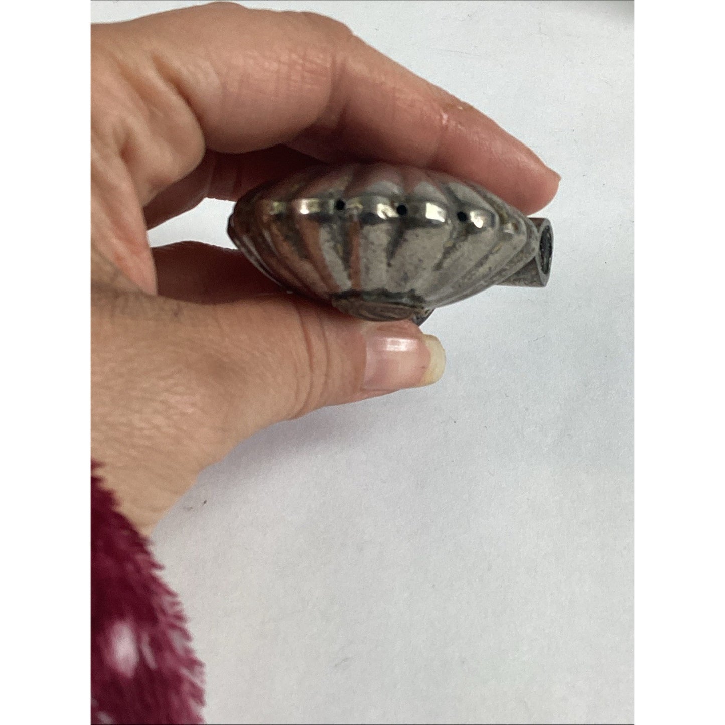 Pair Of Balboa, California Silver Plated Shell Salt & Pepper Shakers