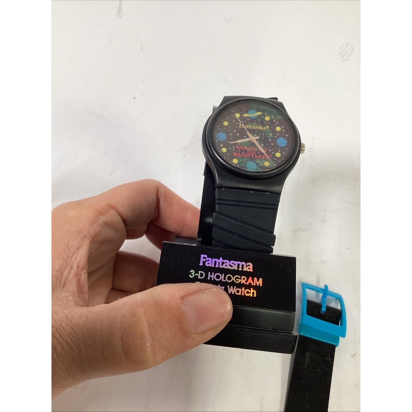 VTG 2 Marvin The Martian FANTASMA 3D Hologram Quartz Watch/Looney Tunes Watch