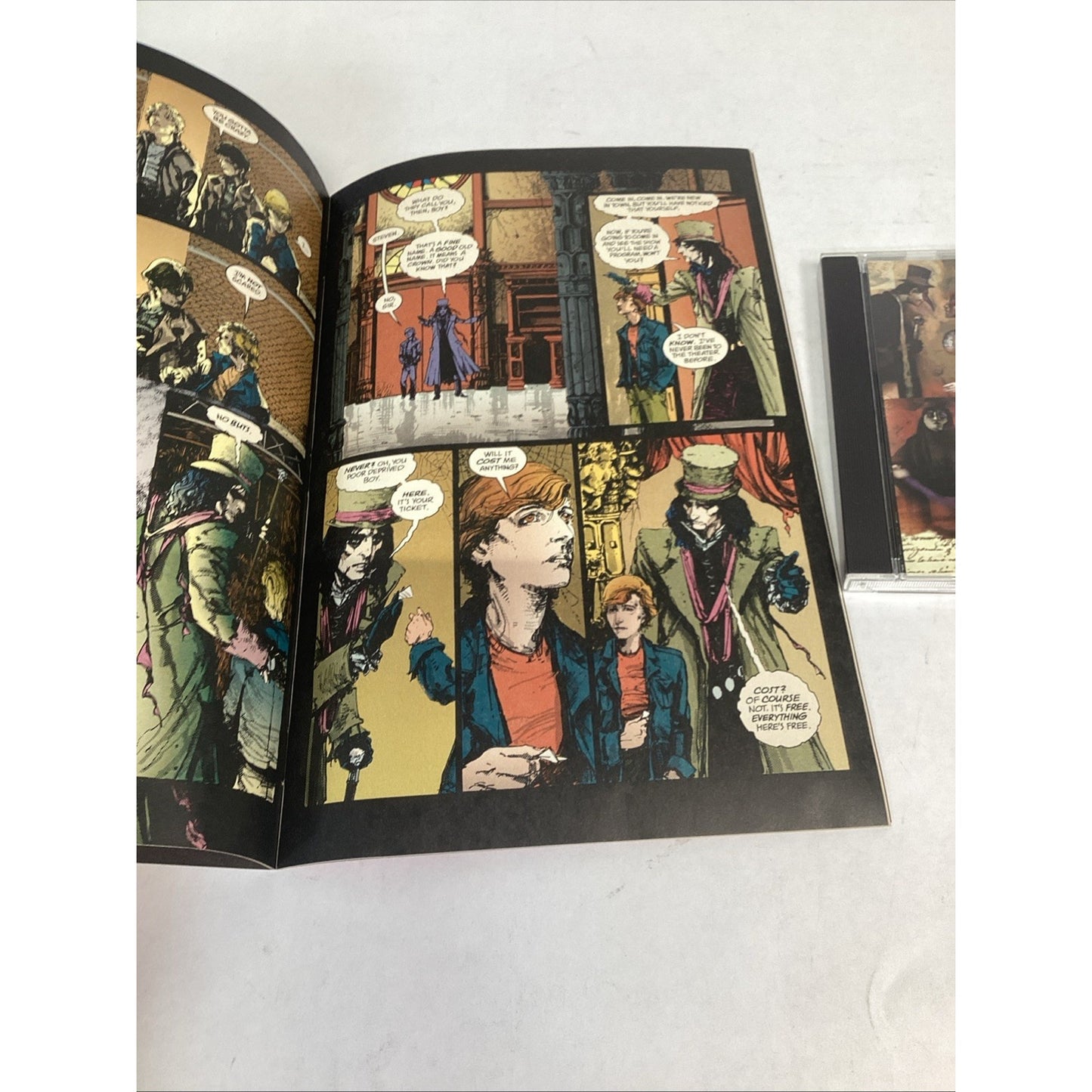 Alice Cooper The Last Temptation Book # 1 NM Marvel Comic Book & CD