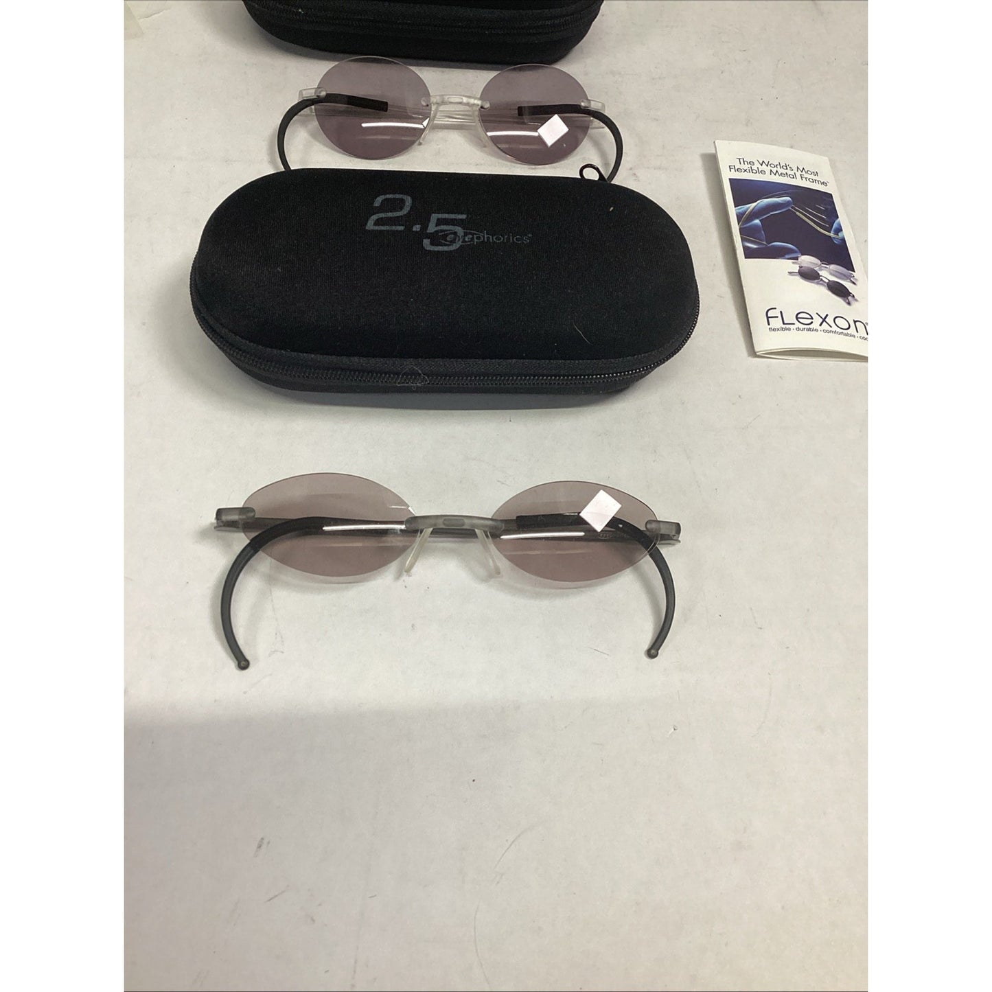 Set Of 2 Flexon Sunglasses With Cases