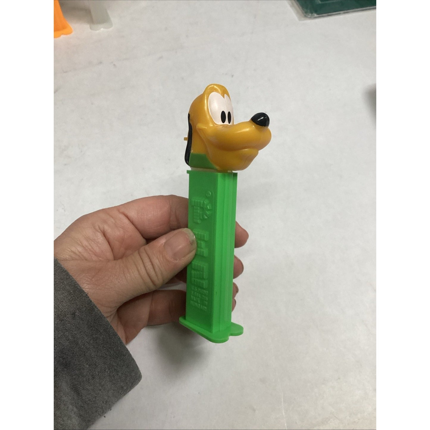 Lot Of 9 Vintage Collectible Pez Dispensers - Chick, Pluto, Mickey, Frosty, Cars
