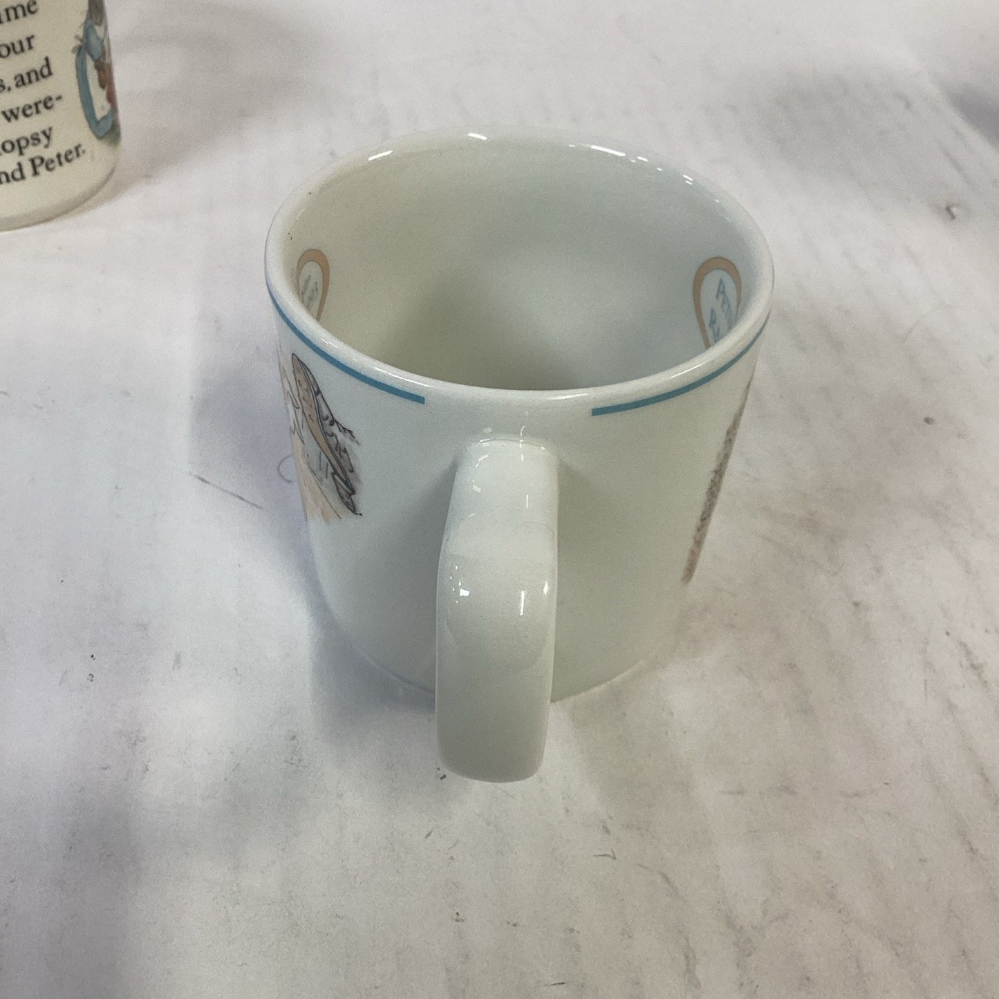 Lot of 2 Wedgwood Peter Rabbit Vintage Mugs