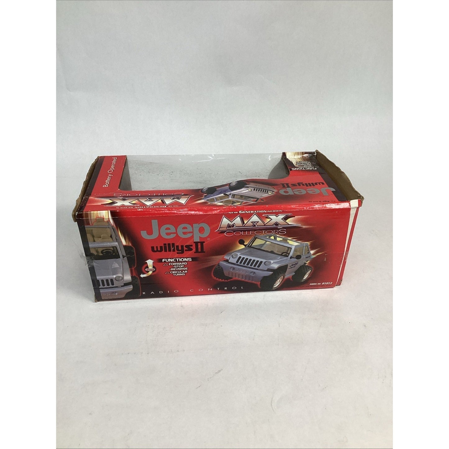 Jeep Willys II New Generation Series Max Collectors Radio Control Jeep