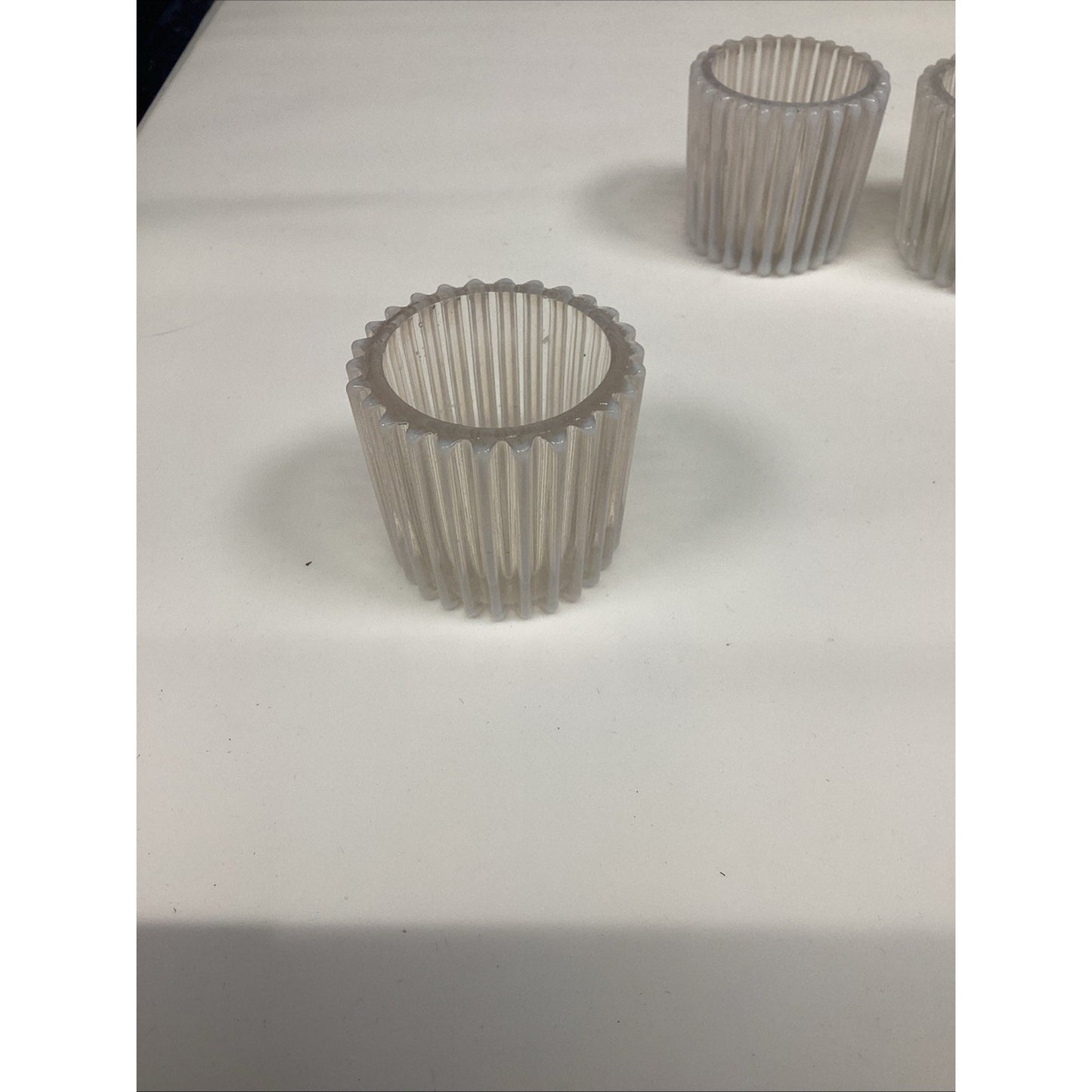 1889 EAPG Opalescent Toothpick Holders -BEATTY RIB Pattern by Beatty & Sons (4)