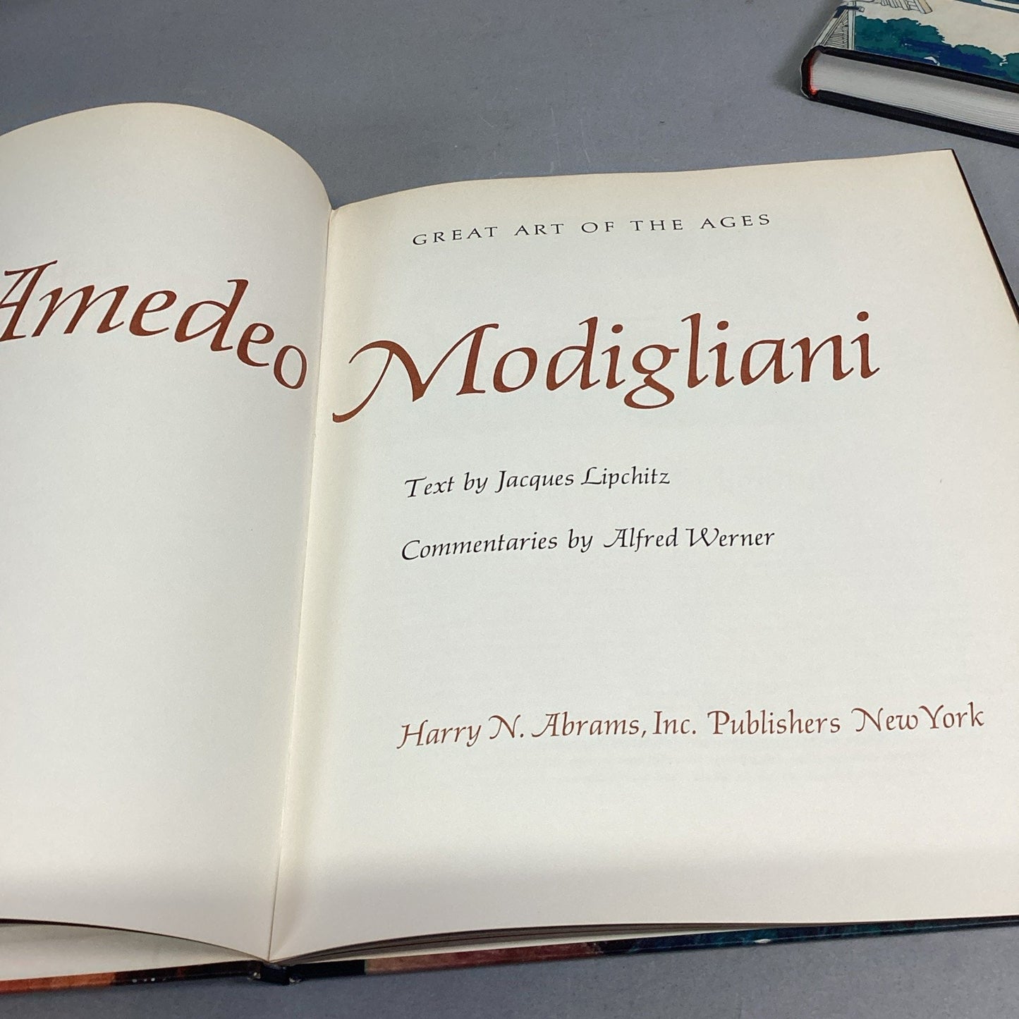 Klimt, Modigliani Abrams, Hokusai & Hiroshige Photography Books