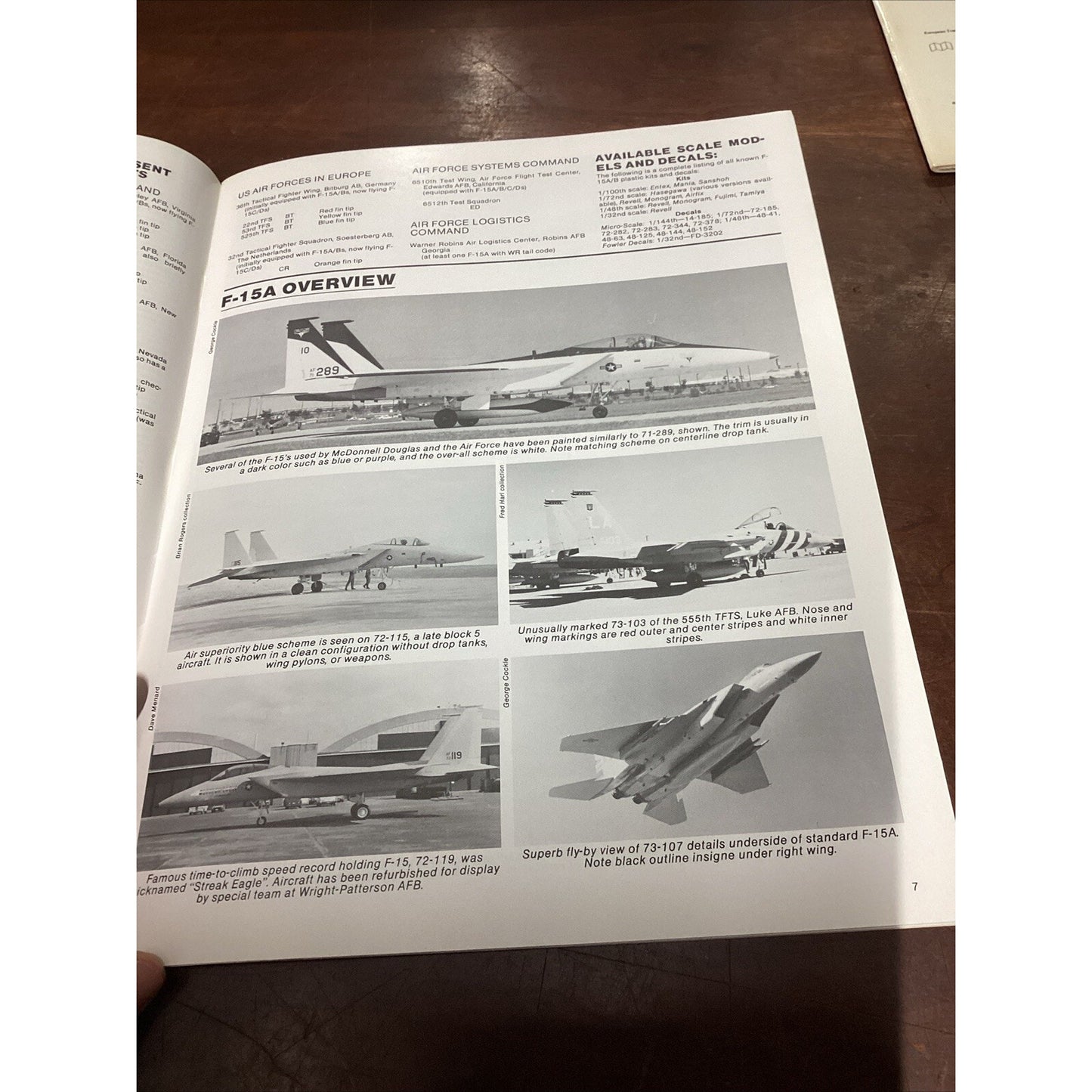 McDonnell Douglas Minigraph 2, Grumman F-14 Minigraph 3, Rockwell B-1A Minigraph