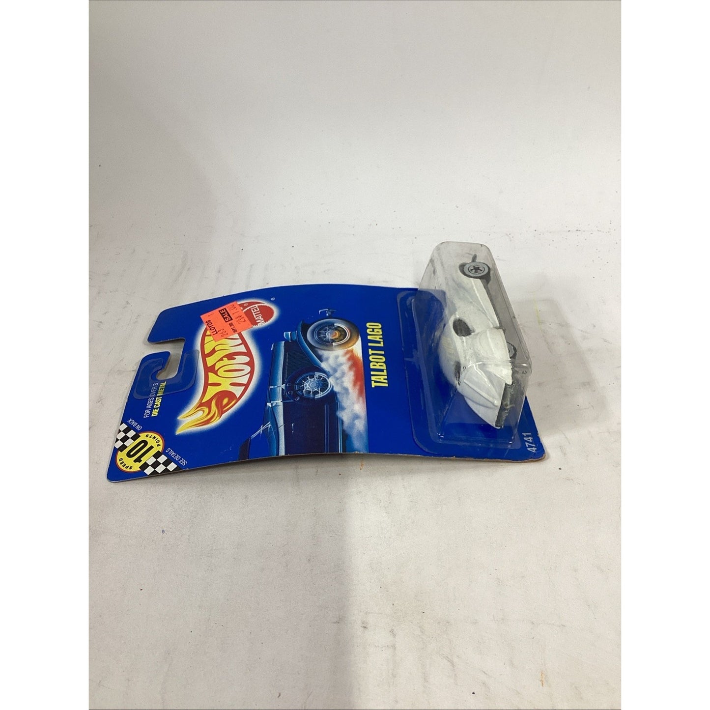 1990 Hot Wheels Talbot Lago Darracq T 150 C Coupe White - NOS