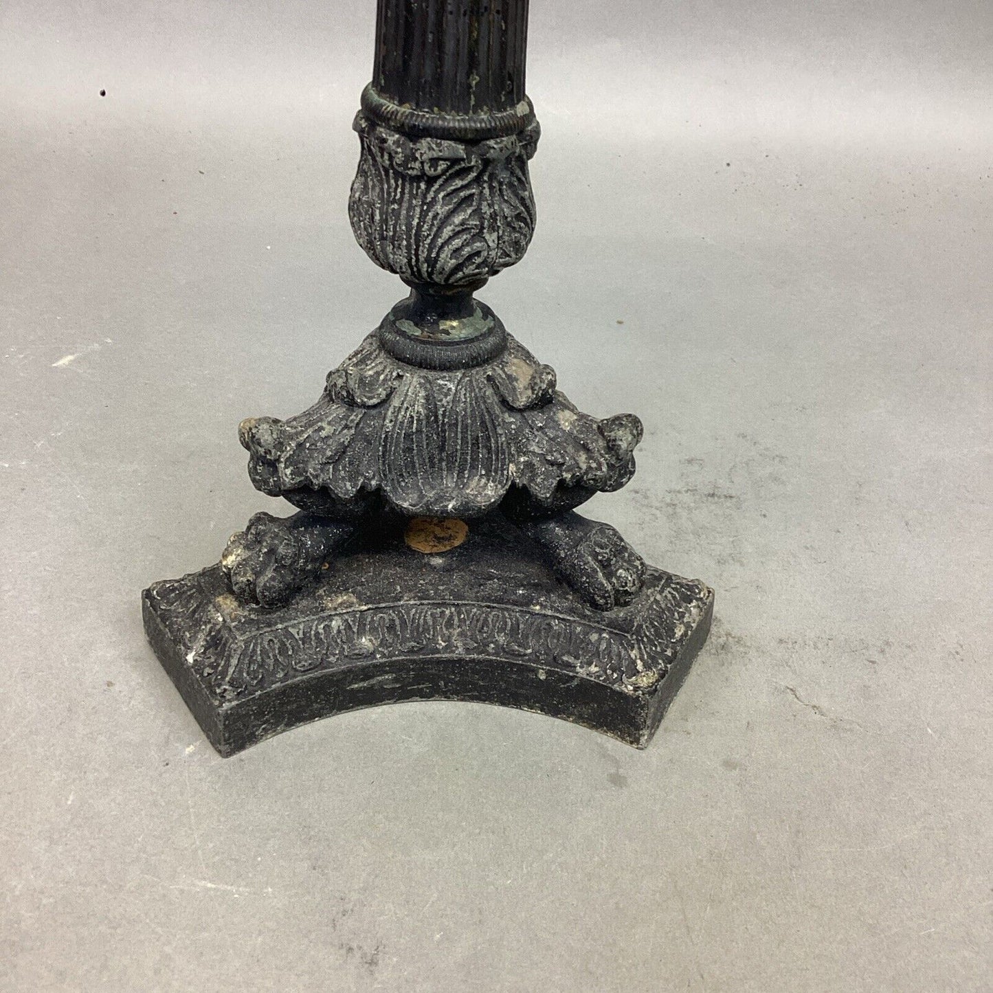 Antique Early 1900’s Candlestick Holder - 12.75”H