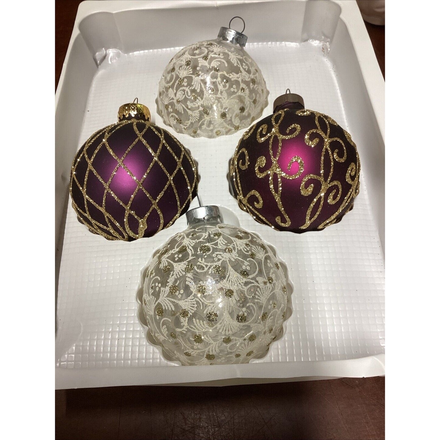 Vintage Lot Of 17 Krebs And Victoria Christmas Ornaments
