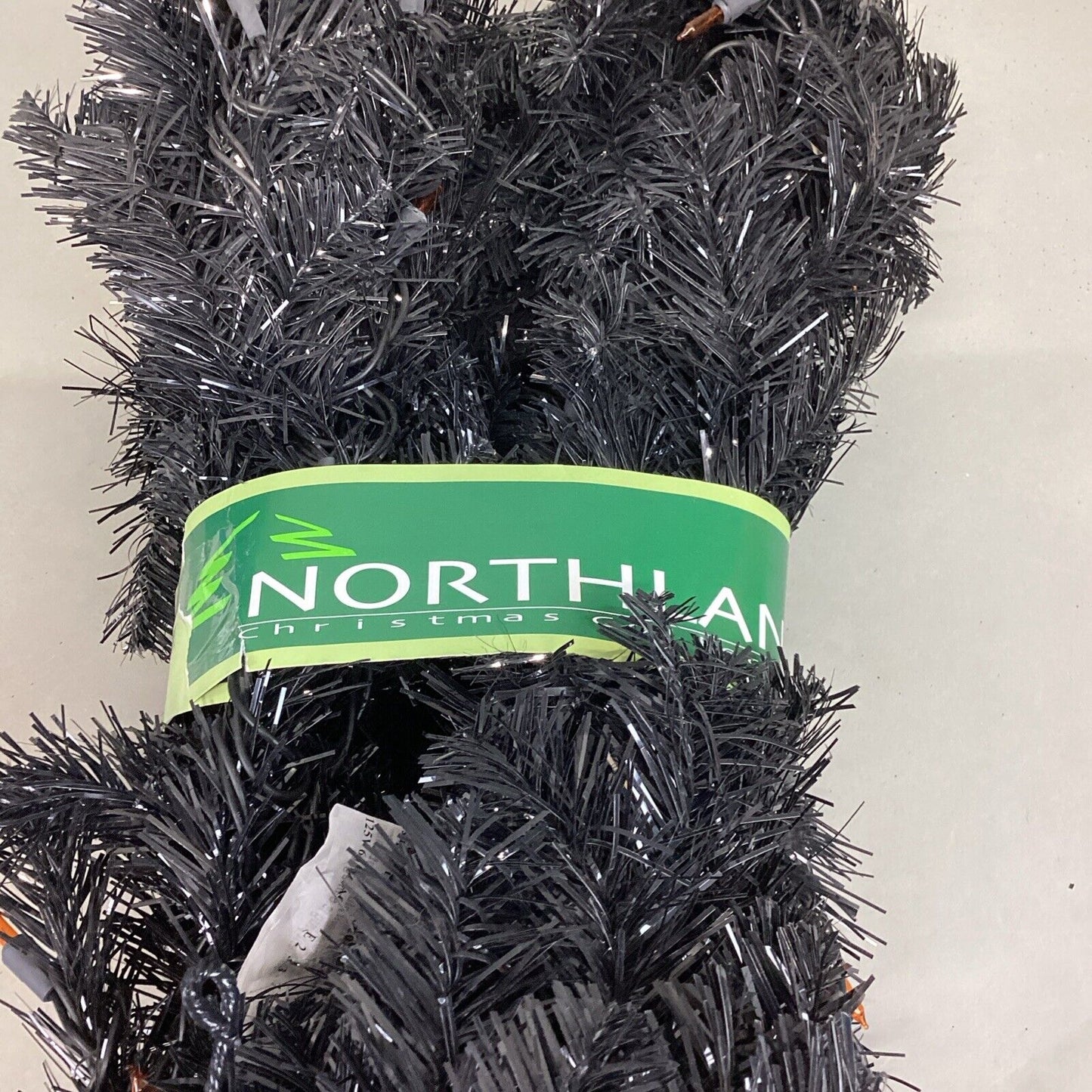 Halloween Black Light Up Tree And 2 New Northland Black Light Up Garland