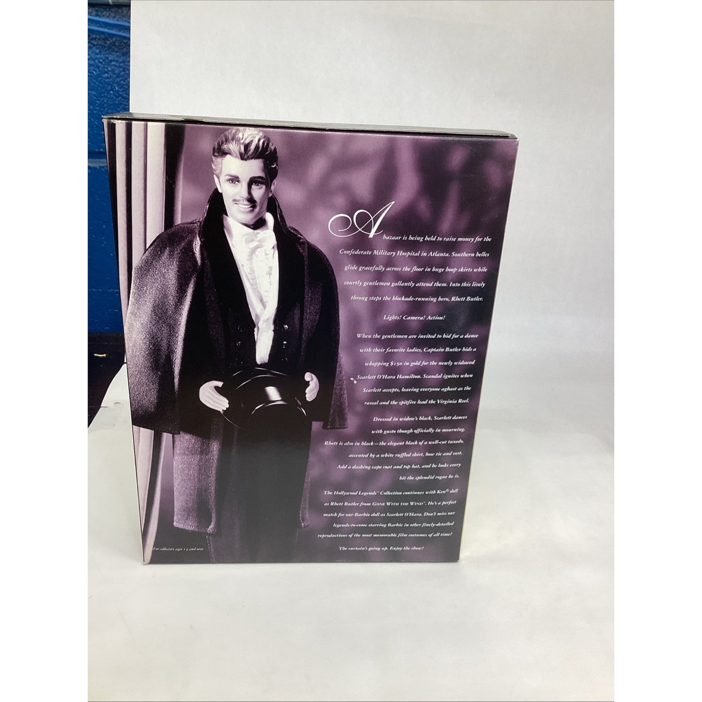 1994 NOS Hollywood Legends Collection Ken Doll as Rhett Butler Gone W/ The Wind