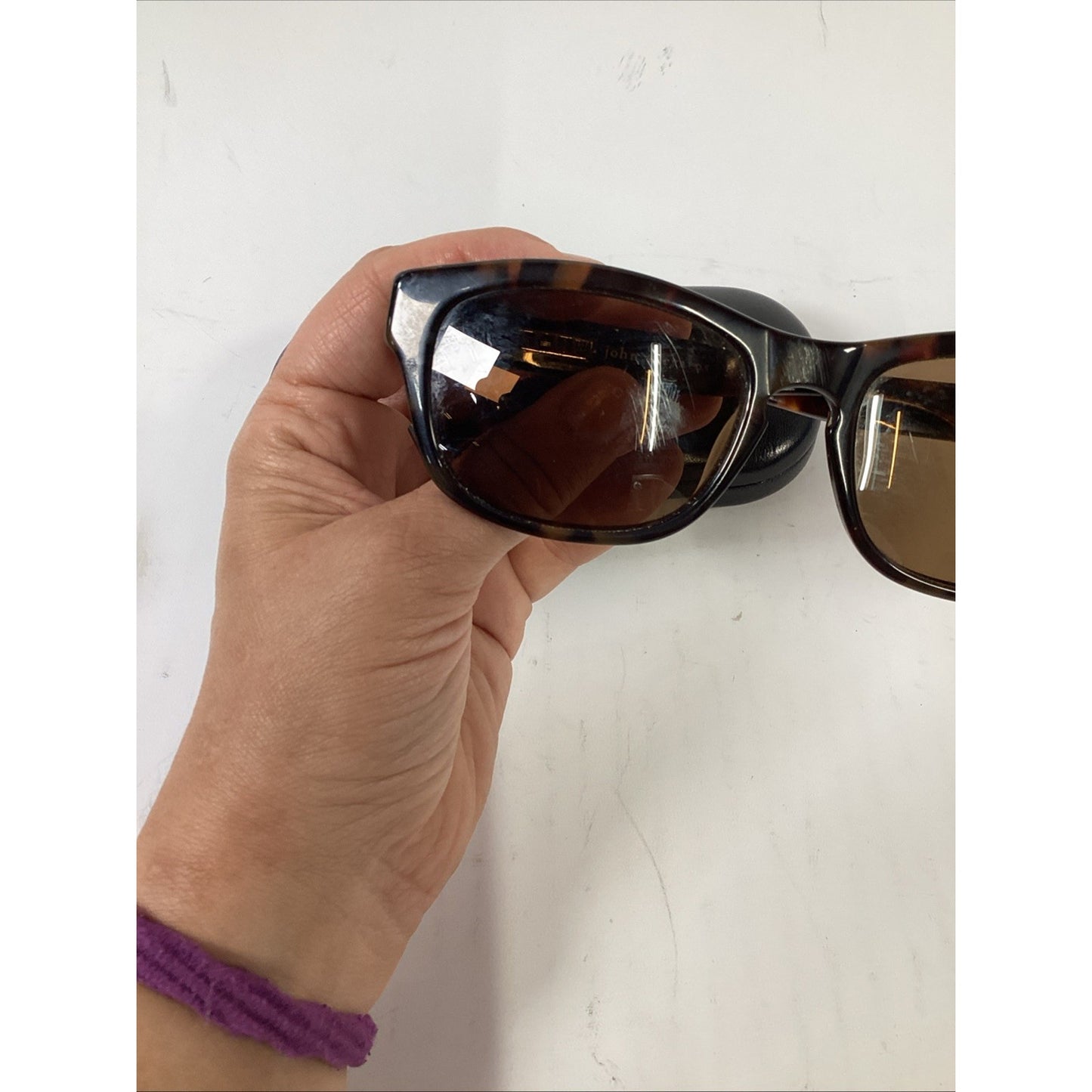 John Varvatos Tortoiseshell Sunglasses - V784UF 54-18-140