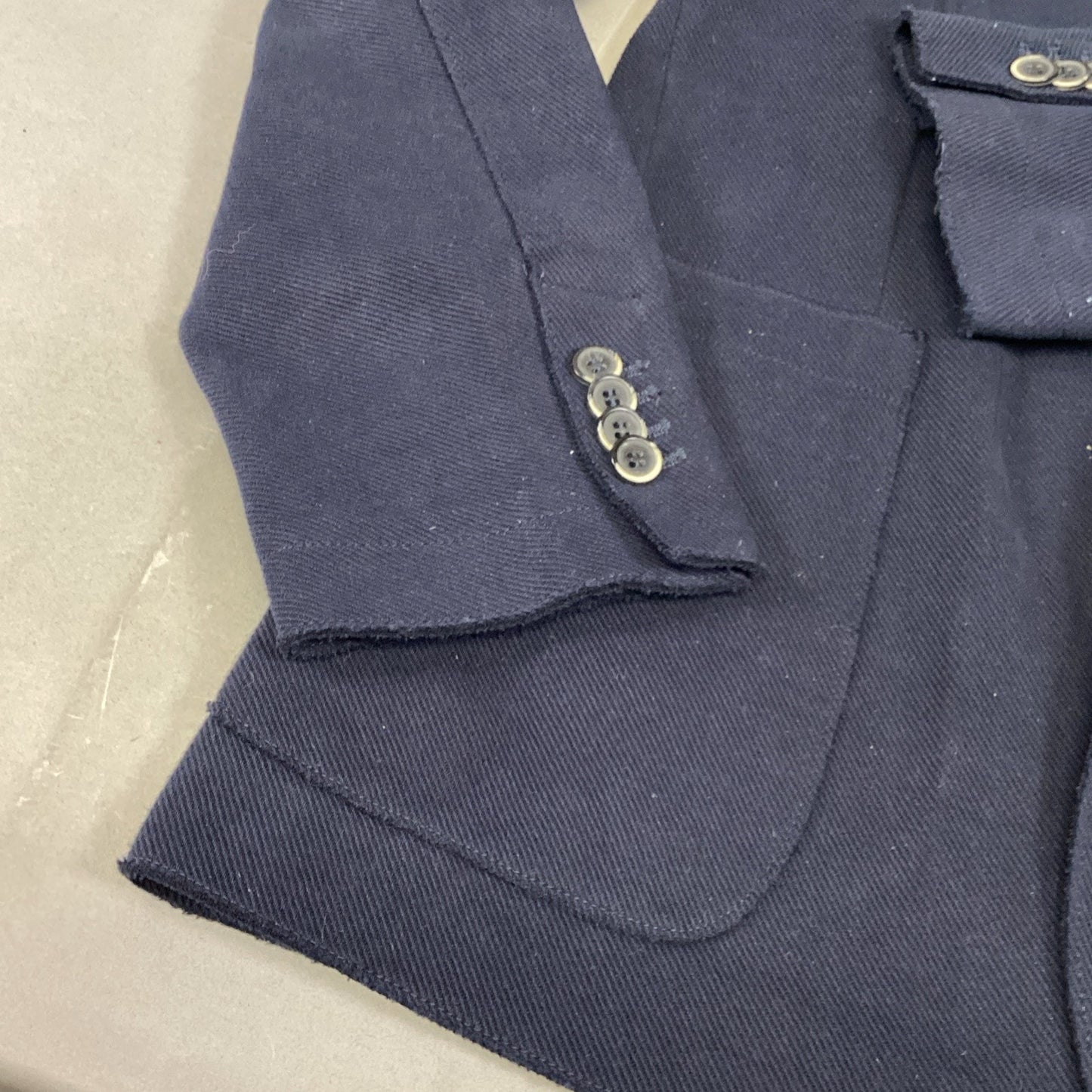 Barena Venezia Men's Navy Blue Button-Up Shirt/Jacket - Size 54
