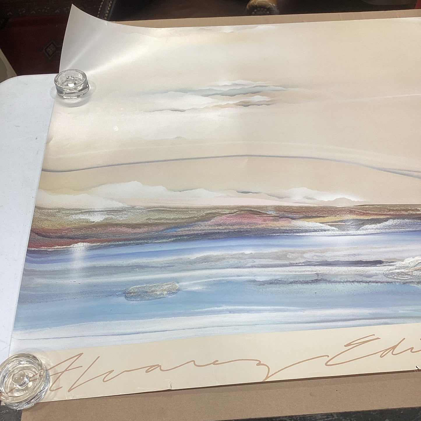 Elba Alvarez Editions Limited Marina - 58x36”