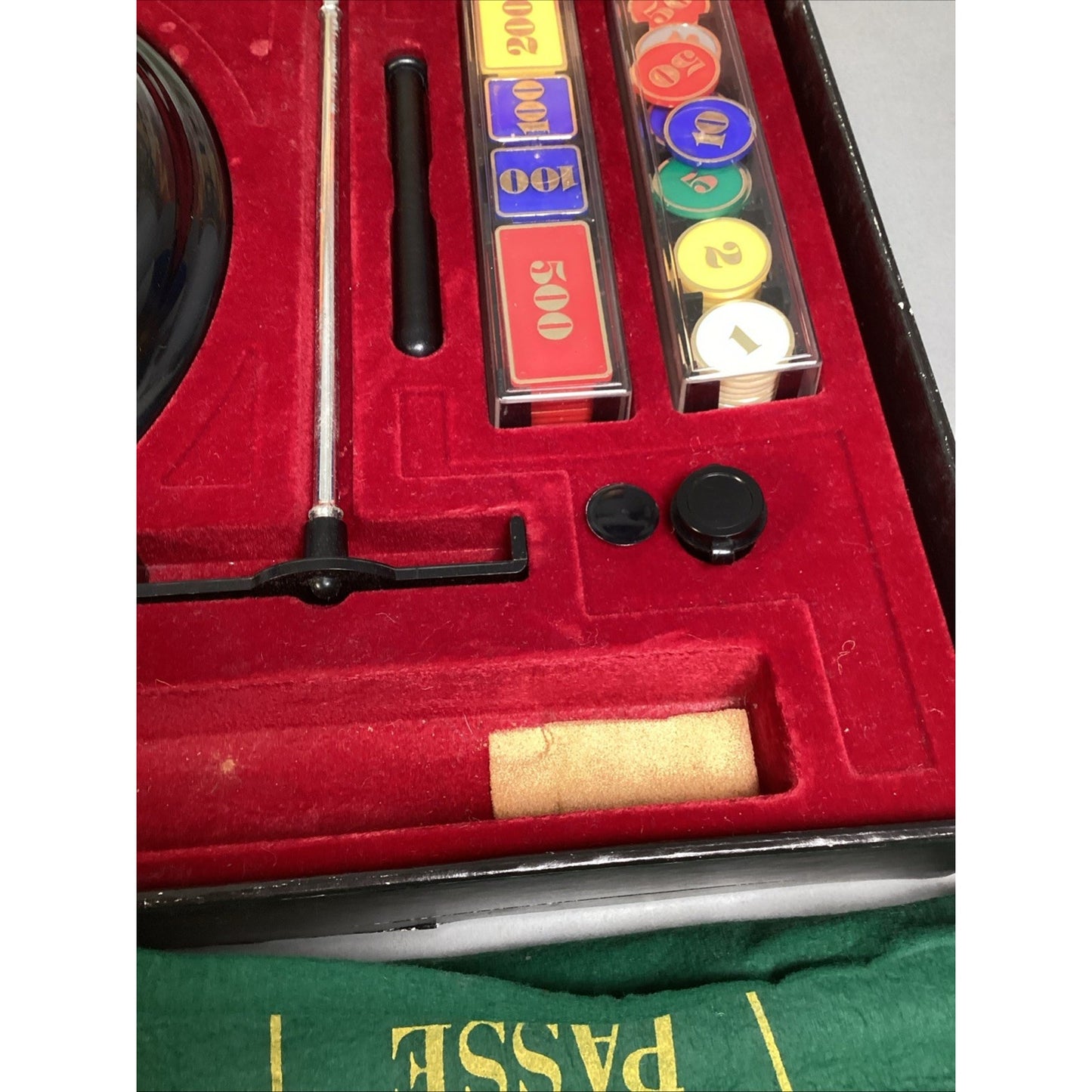 Vintage Peri Monte Carlo Roulette Wheel - Classic Casino Game Collectible