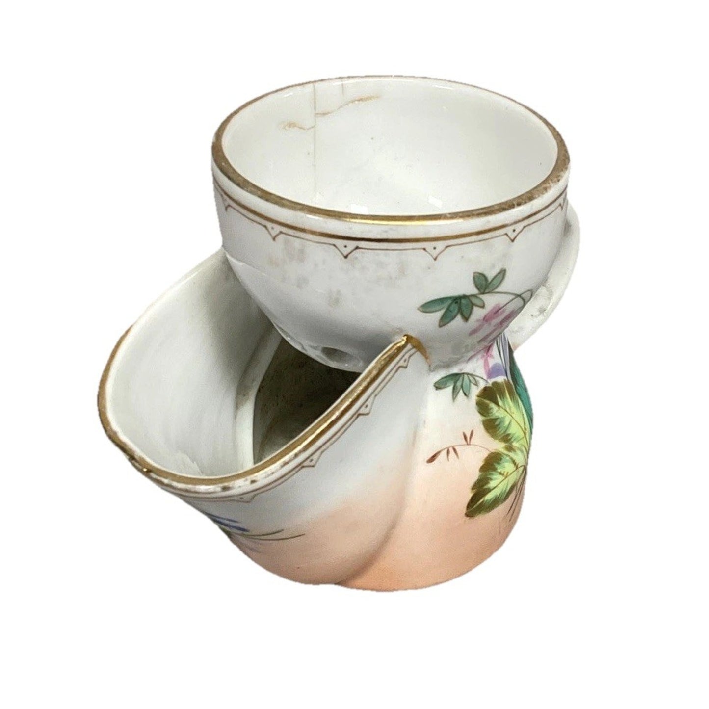 Vintage Union Old Fashioned Luxury Shaving Mug Pat. Sept 20, 1870