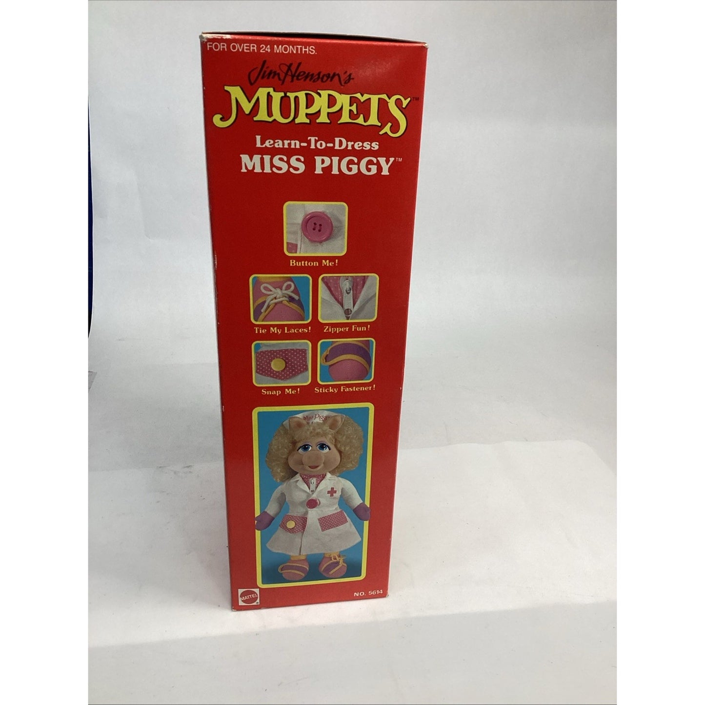 Jim Henson's Muppets Learn To Dress Miss Piggy Nurse Doll - Sealed