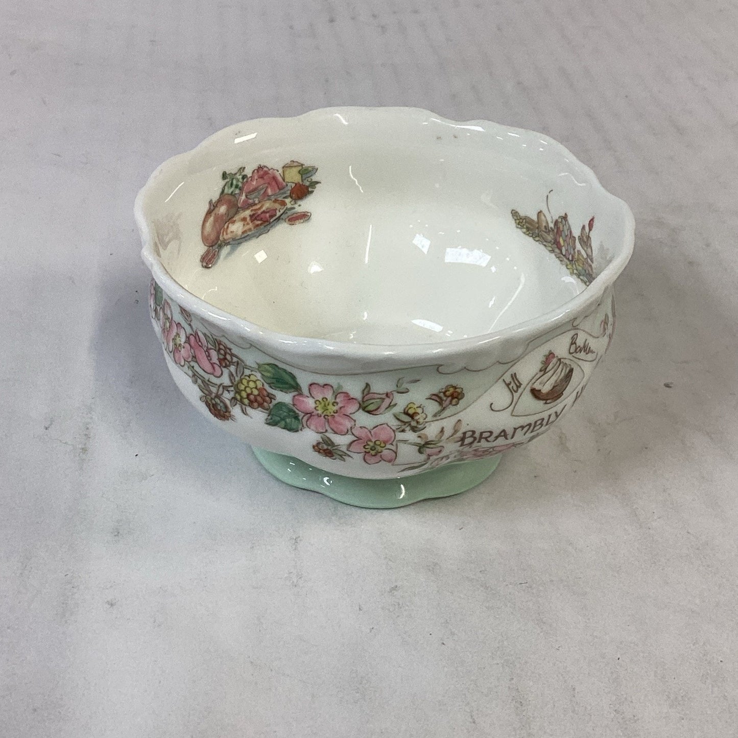 1985 Royal Doulton Brambly Hedge Open Sugar Bowl Mini Bone China Tea Service