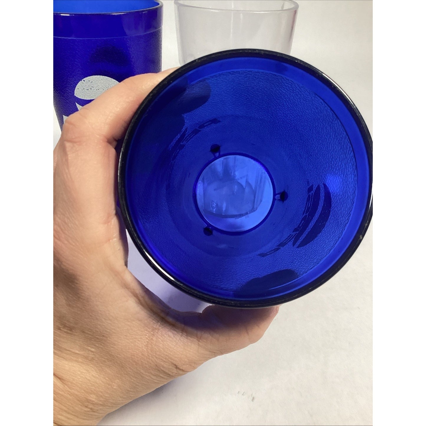 Lot Of 5 Vintage Coca Cola And Pepsi Plastic Tumblers