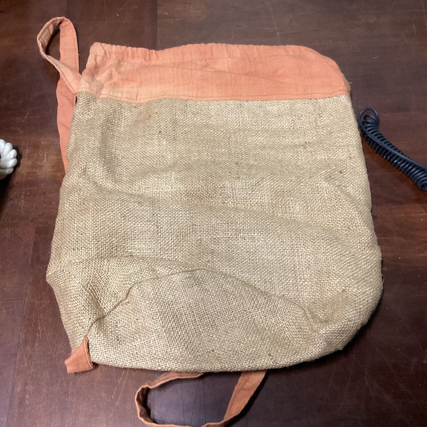 Set of 2 Large Vintage Duffle Bags/Backpacks