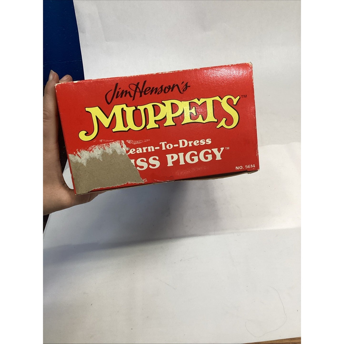 Jim Henson's Muppets Learn To Dress Miss Piggy Nurse Doll - Sealed