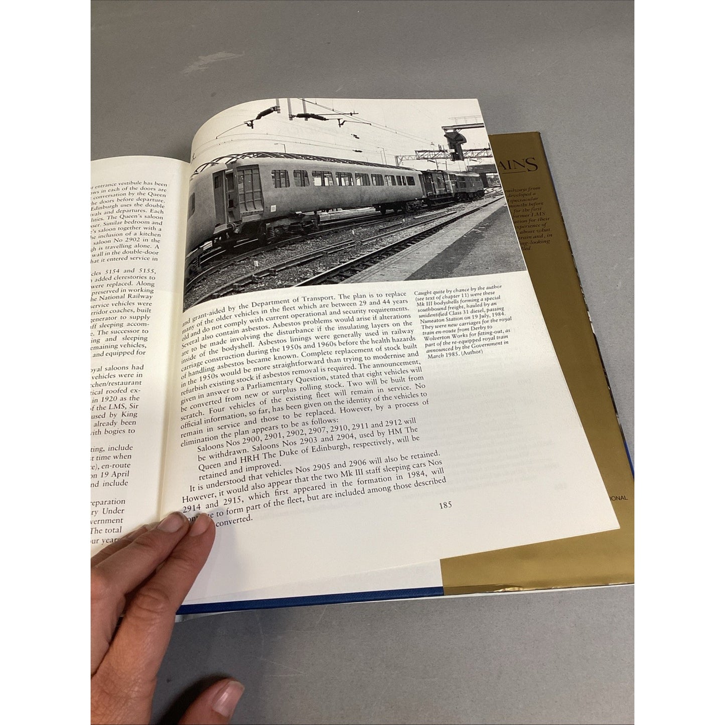 Royal Trains by Patrick Kingston - Complete With Stunning Photographs