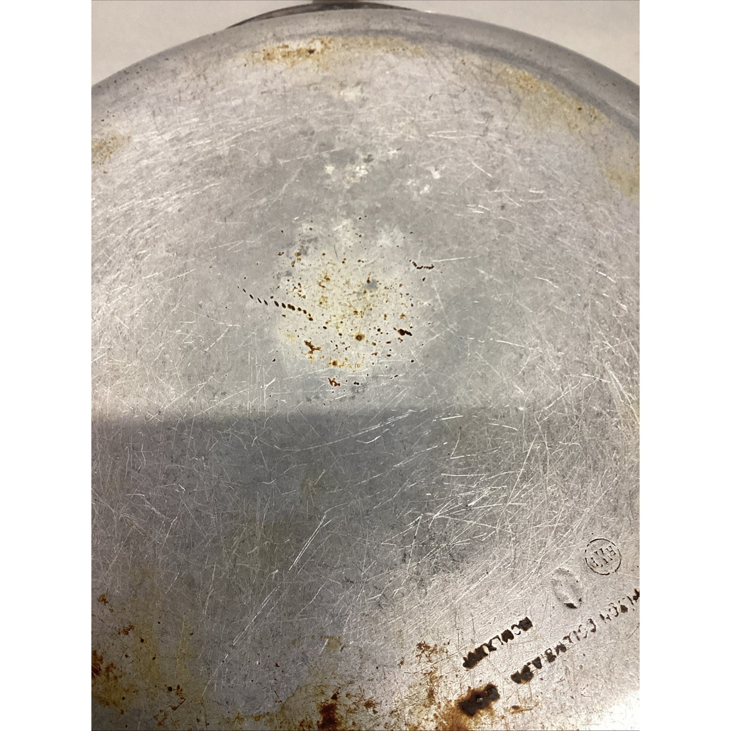 Vintage Heavy Duty Aluminum Pan - 10” Diameter