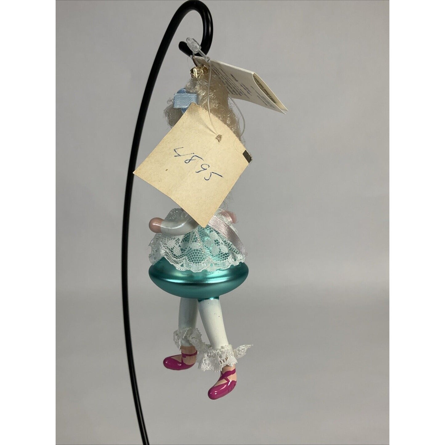 Christopher Radko “With Mary Sure To Go” Glass Christmas Ornament