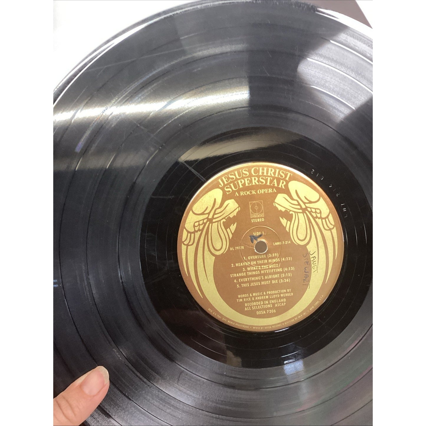 Jesus Christ Superstar Double LP Vinyl Record Album