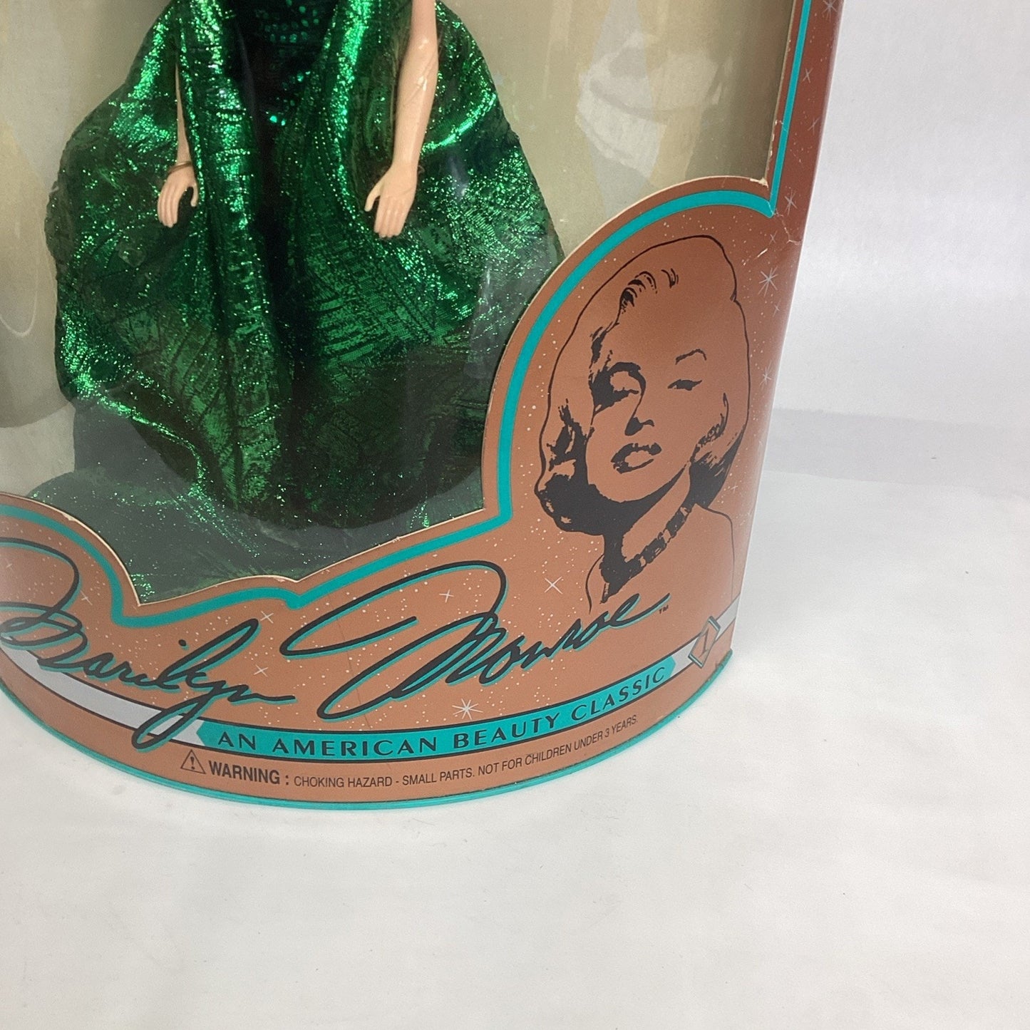 VTG NOS 1993 Collectors Series Emerald Evening Marilyn Monroe No.07404 Doll