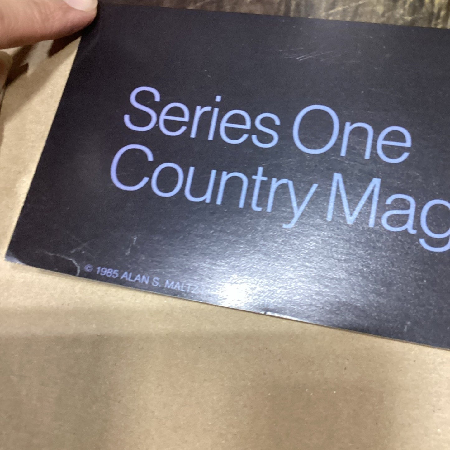 1985 Alan S. Maltz Series One Country Magic Tranquility Poster - 29.75x24”