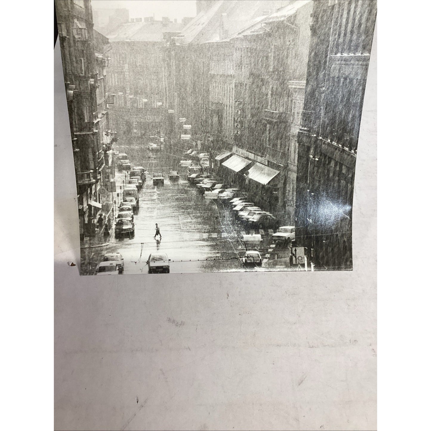 Alfred Stieglitz Art Print Of New York City On A Rainy Day