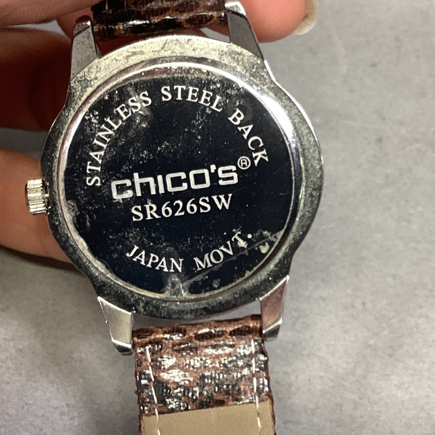 Chico’s SR626SW Watch W/ Rhinestones & Skagen Denmark #880LDDR Watch