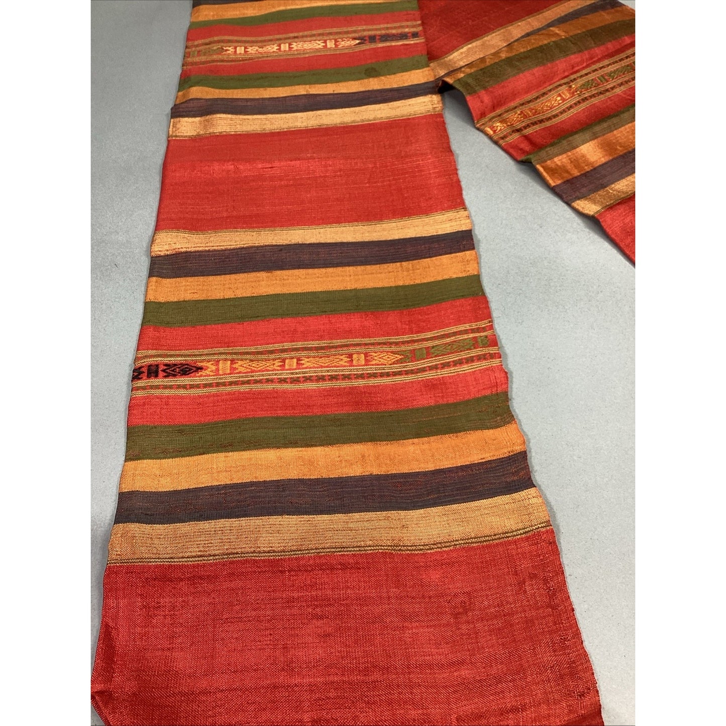 Colorful Striped Women’s Scarf -55x14”