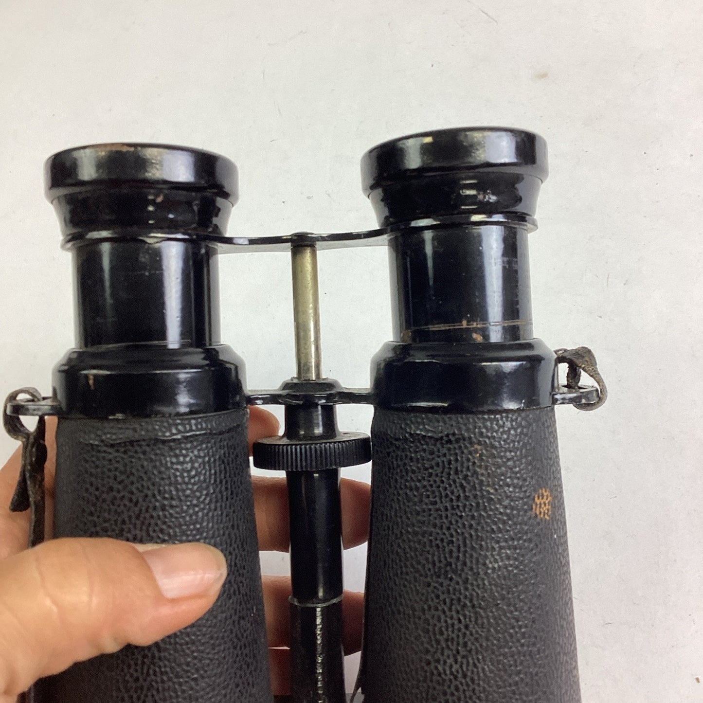 Vintage Black Binoculars With Strap