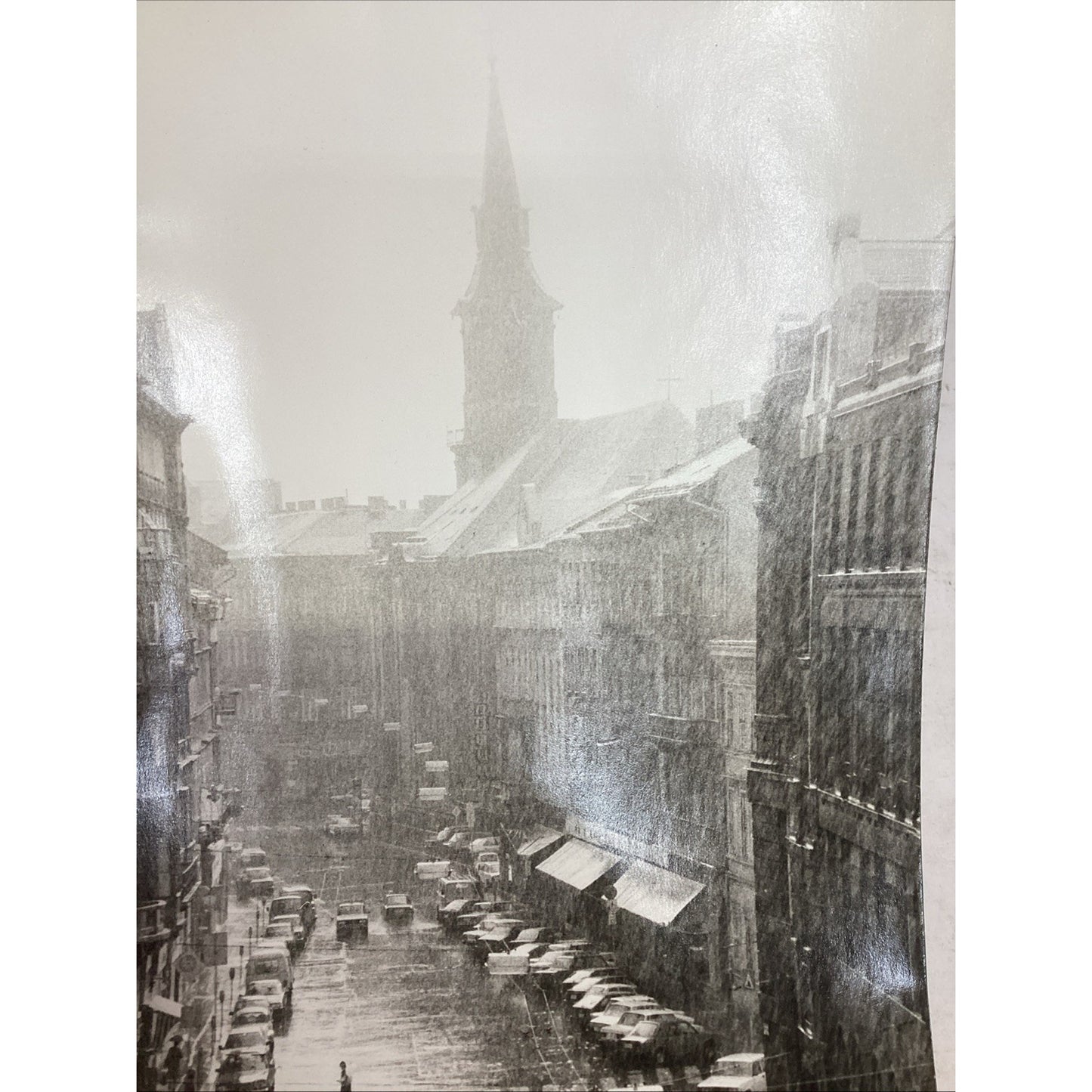 Alfred Stieglitz Art Print Of New York City On A Rainy Day