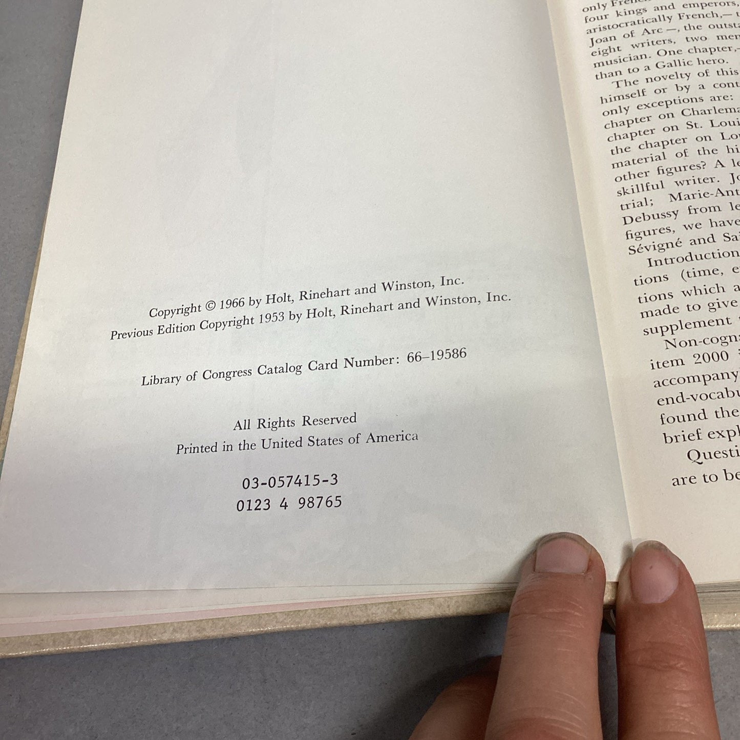 L'Héritage Français. - DENOEU François - 1966 Edition