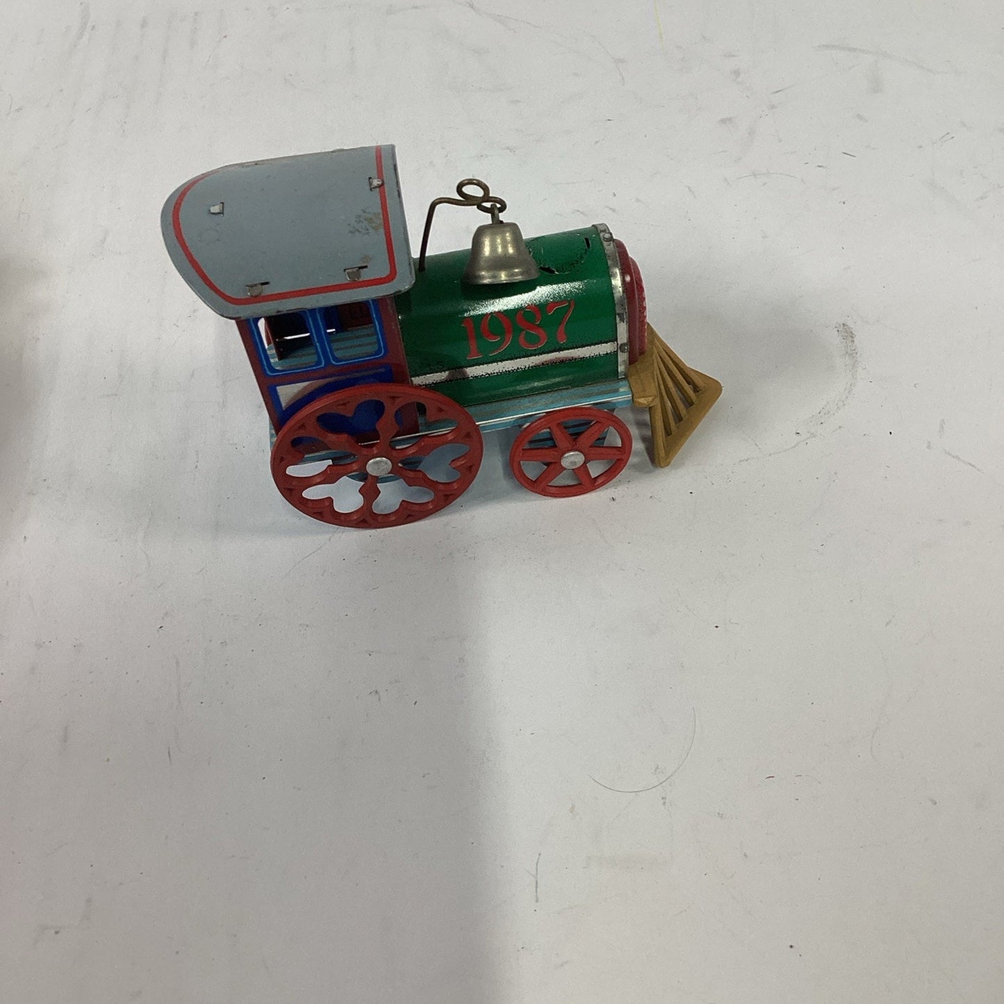 1987 Hallmark Cards Tin Train Ornament - NOS